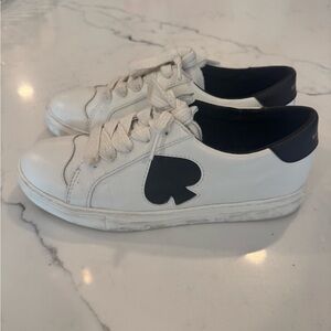 Kate Spade Black and White Sneakers